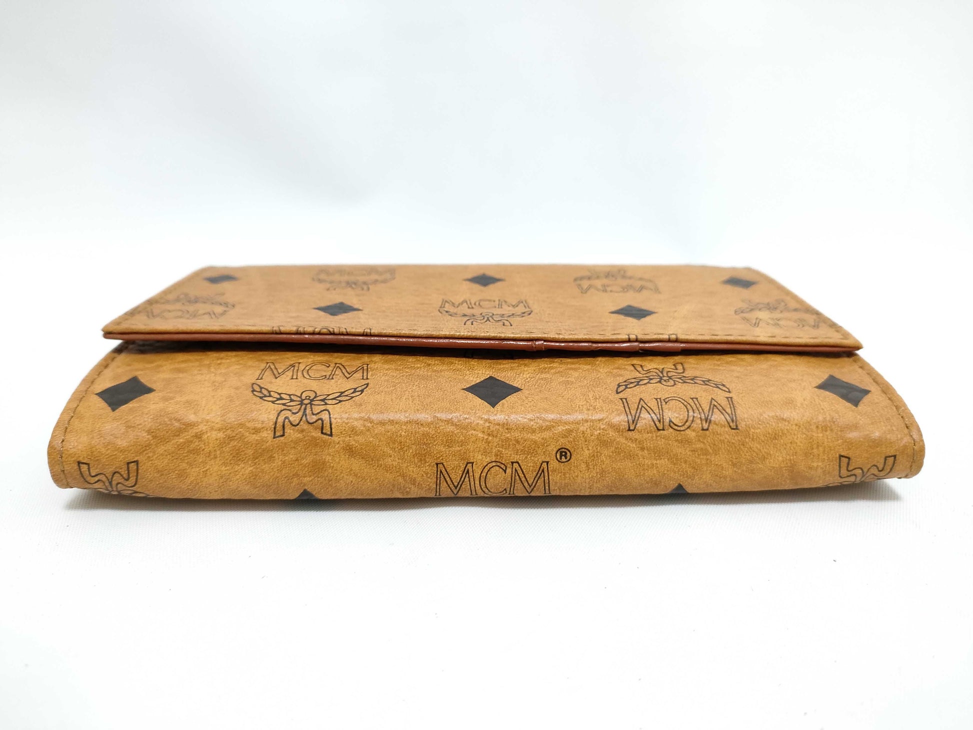 MCM MCM Leather Monogram Long Wallet Wallet