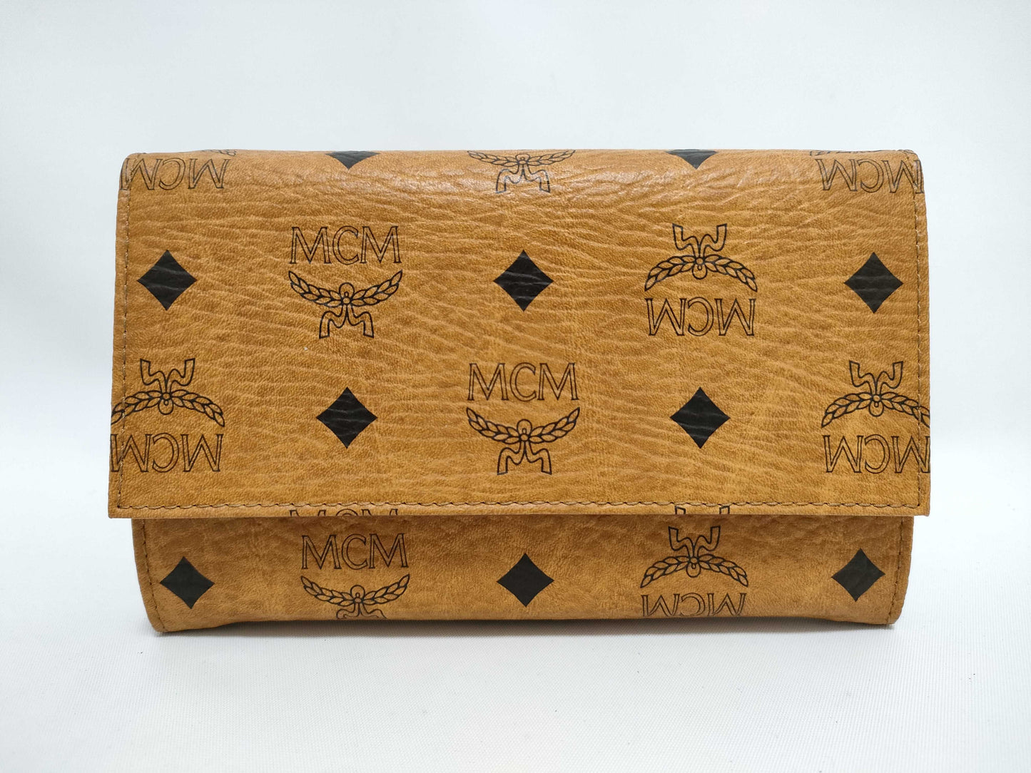 MCM MCM Leather Monogram Long Wallet Wallet