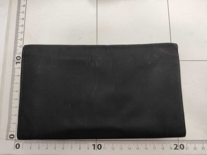 PRADA Nylon Tesuto NERO Long Wallet Wallet