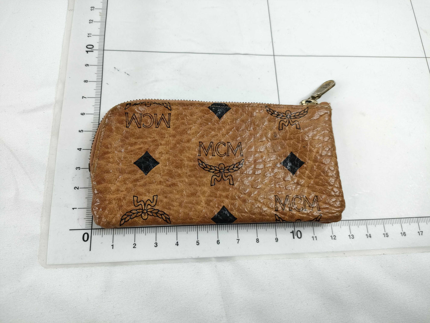 MCM MCM Coin Case Leather Coin Case