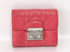 Dior Lady Dior Leather Folding Wallet Wallet