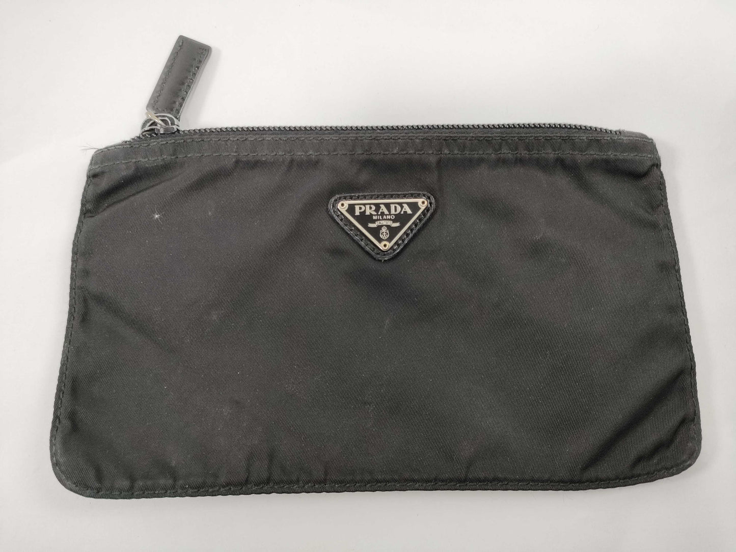 PRADA Nylon Black Pouch Pouch