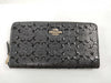 COACH Signature Round Zipper Long Wallet Wallet