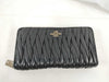 COACH Matellase Leather Long Wallet Wallet