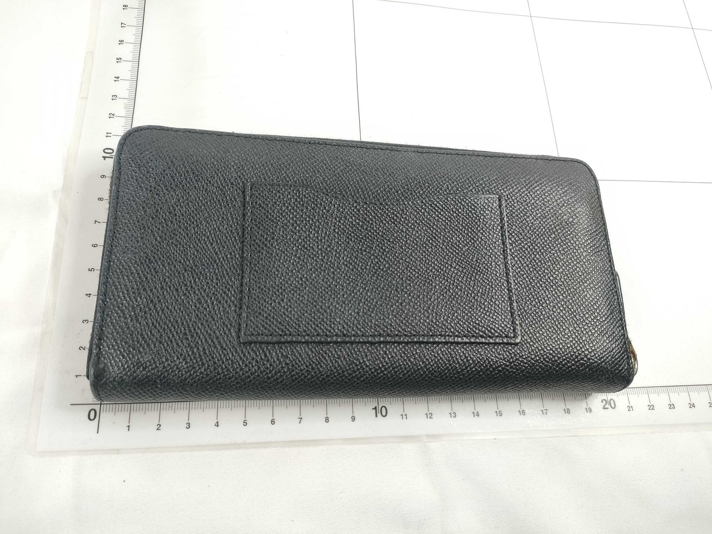 COACH Leather Round Zipper Long Wallet Wallet