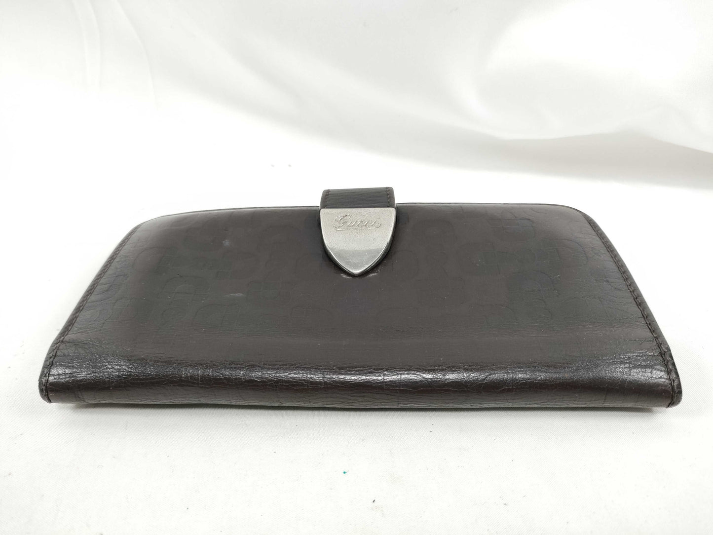 GUCCI Gucci Leather Long Wallet Wallet