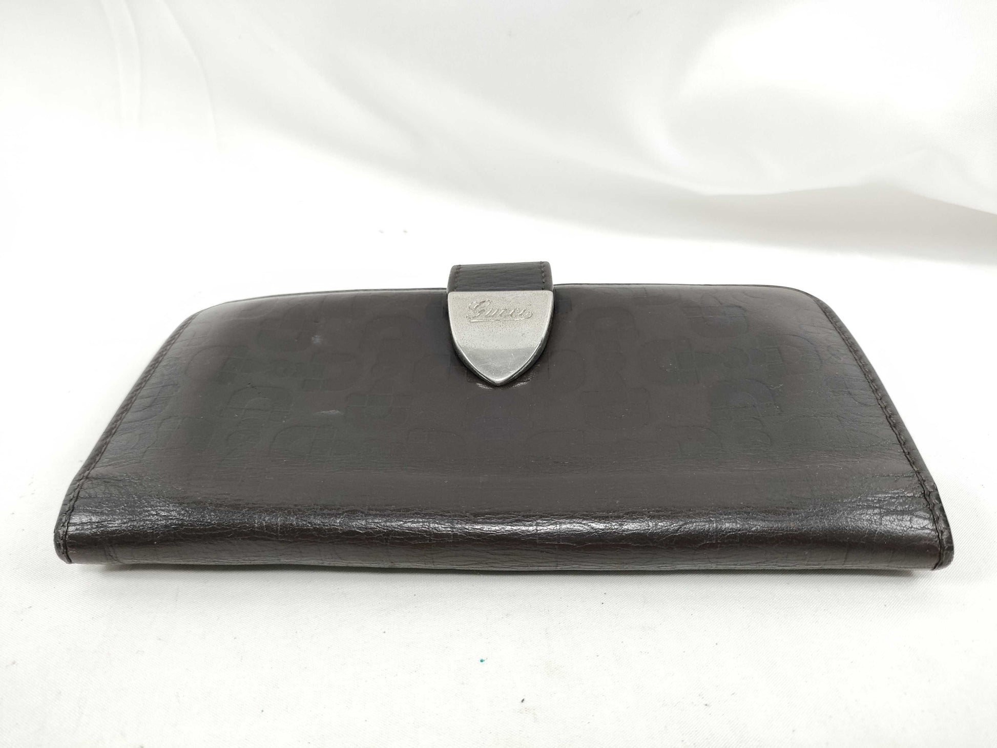 GUCCI Gucci Leather Long Wallet Wallet