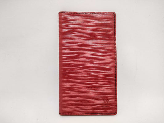 LOUIS VUITTON Epi Louis Vuitton Epi Passport Case Card Case, Pass Case, Business Card Holder