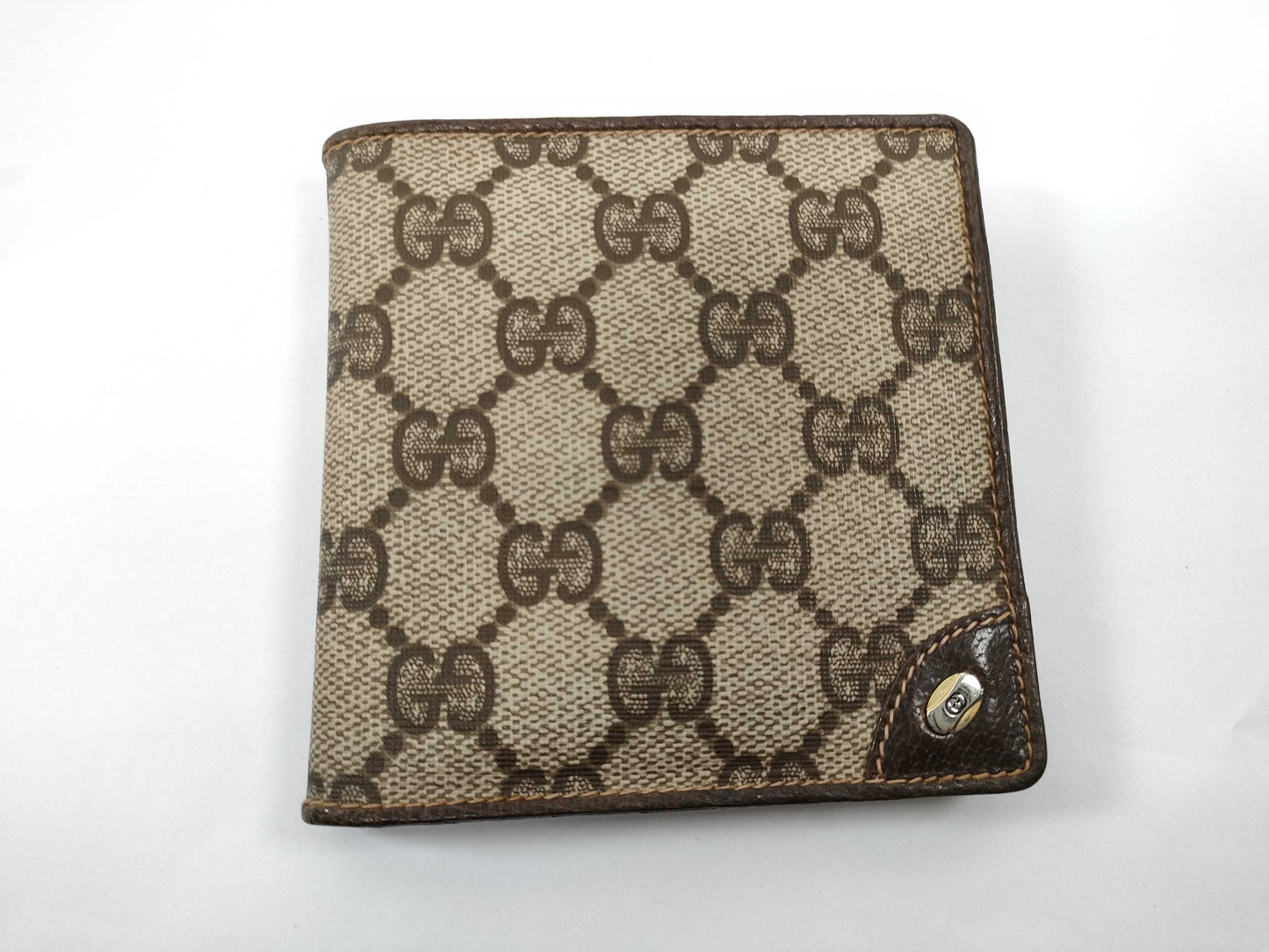 GUCCI Gucci Old GG Folding Wallet Wallet
