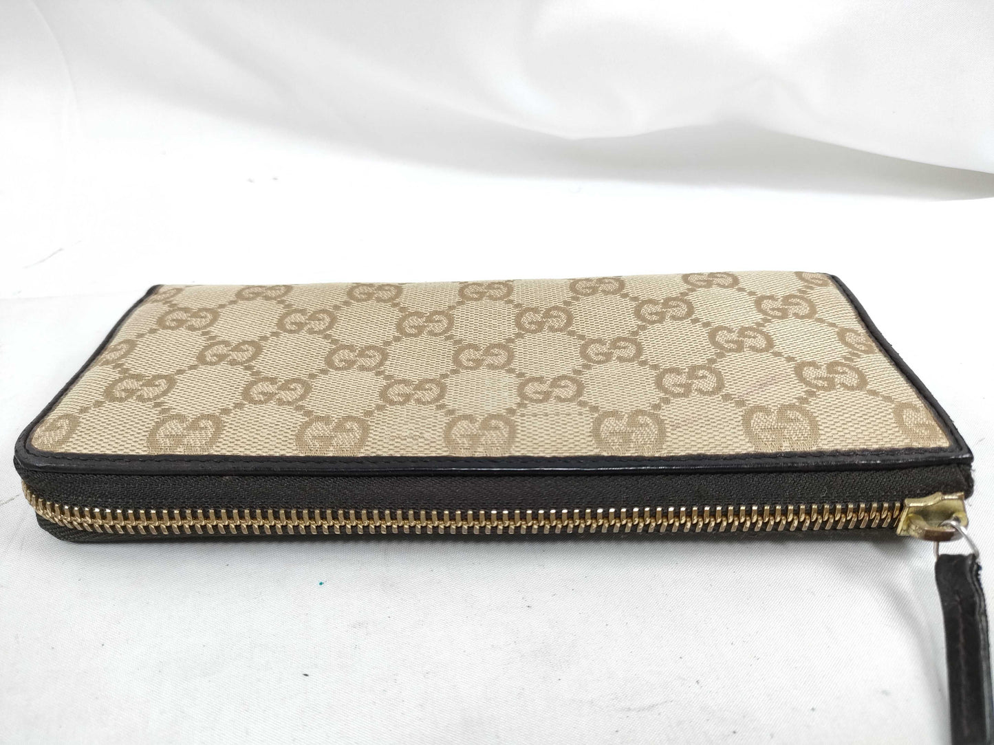 GUCCI Gucci GG Canvas Long Wallet Wallet