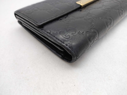 GUCCI Gucci Sima Gucci Shima GG Pattern Long Wallet Wallet