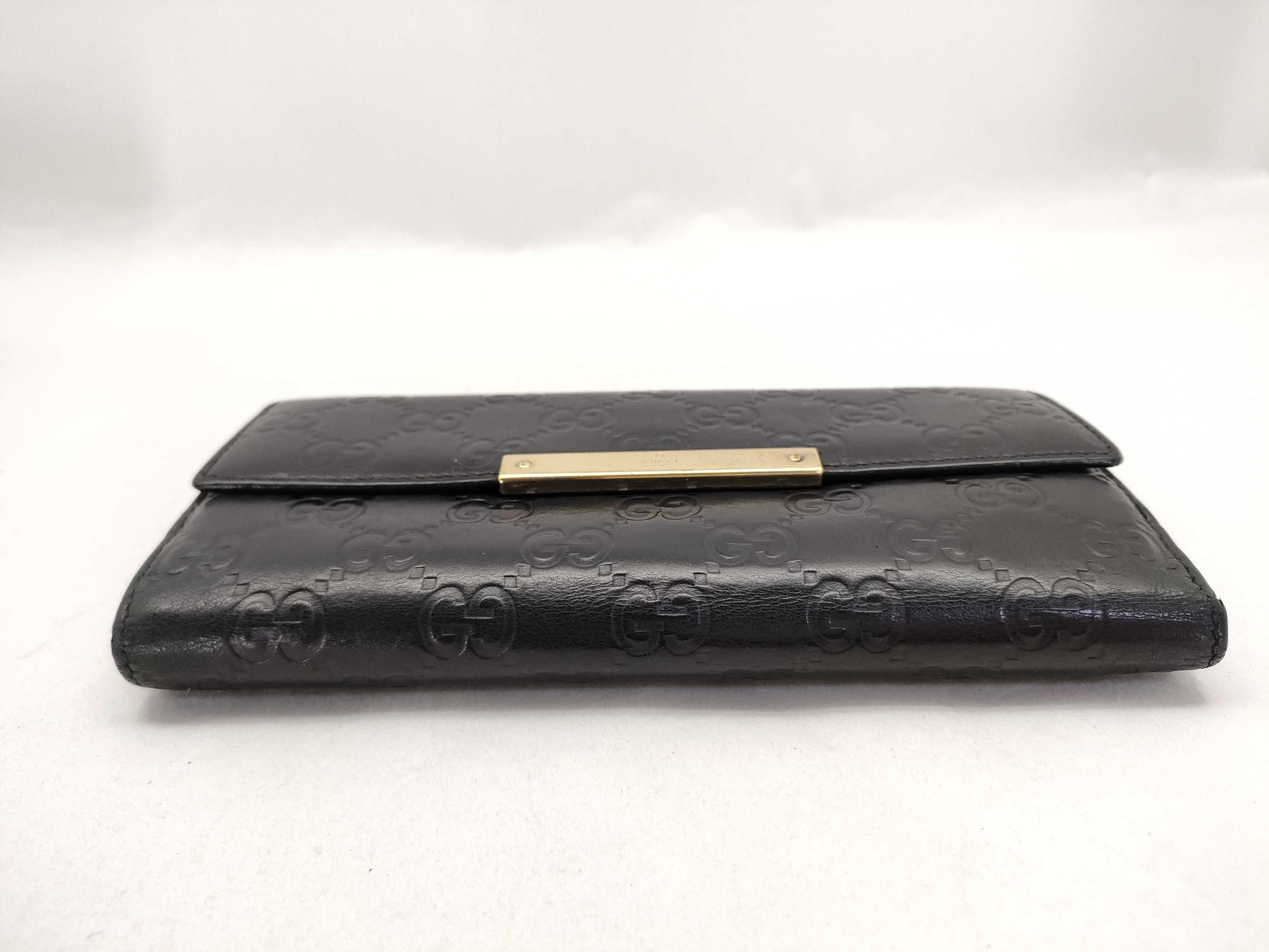 GUCCI Gucci Sima Gucci Shima GG Pattern Long Wallet Wallet