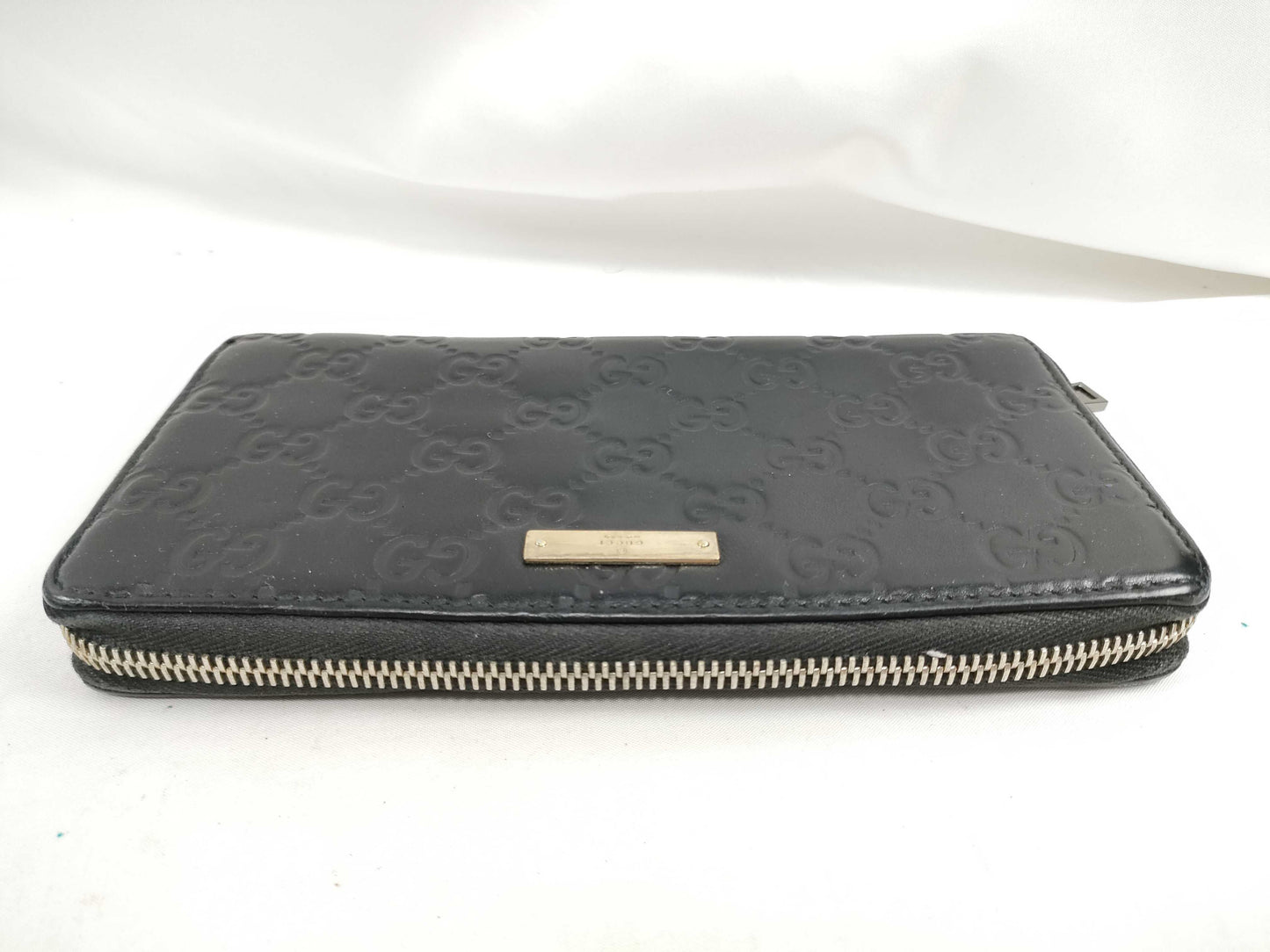 GUCCI GUCCI Shima GG Pattern Round Long Wallet Wallet