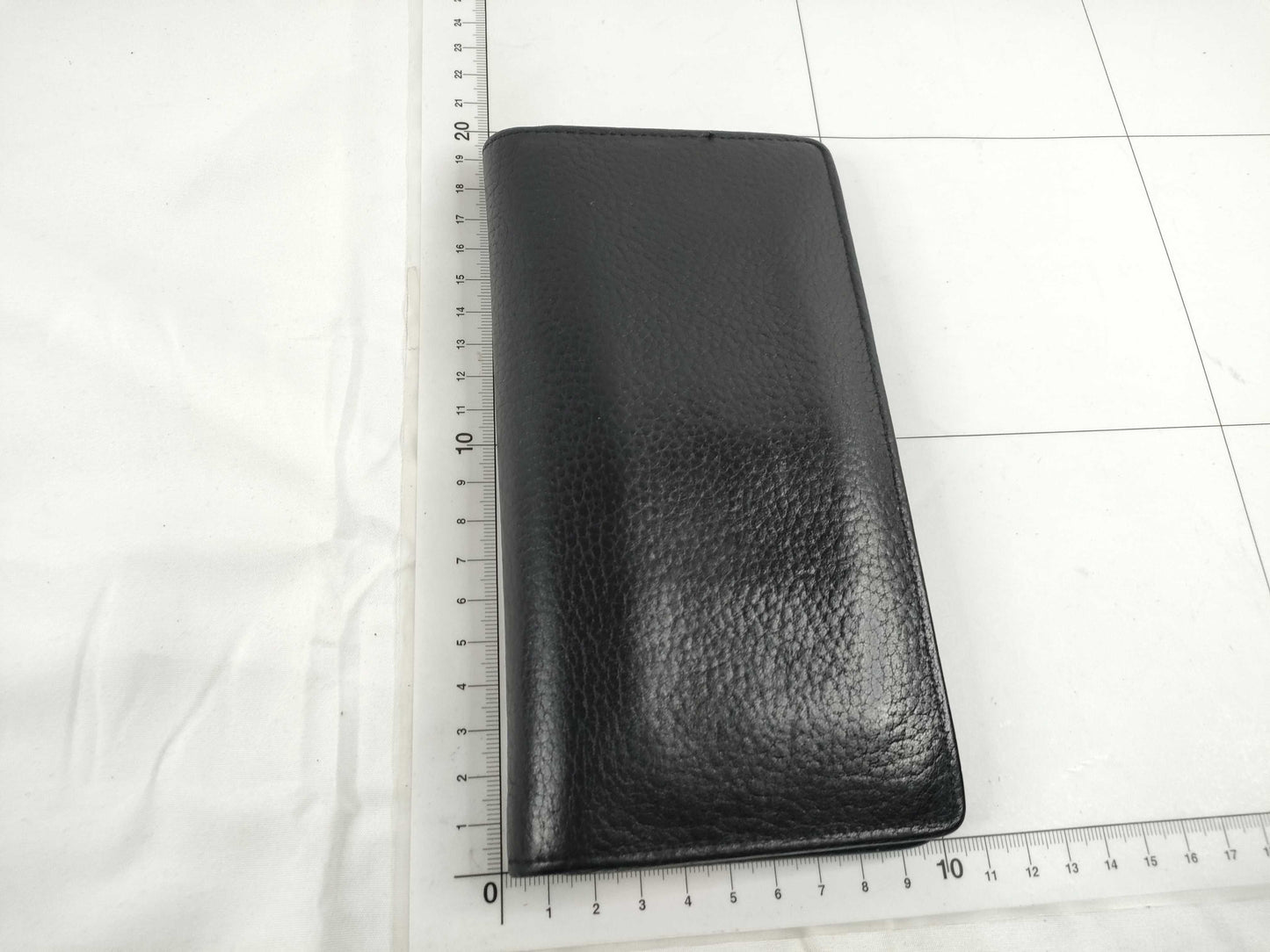 LOUIS VUITTON Louis Vuitton Leather Braza Long Wallet Wallet
