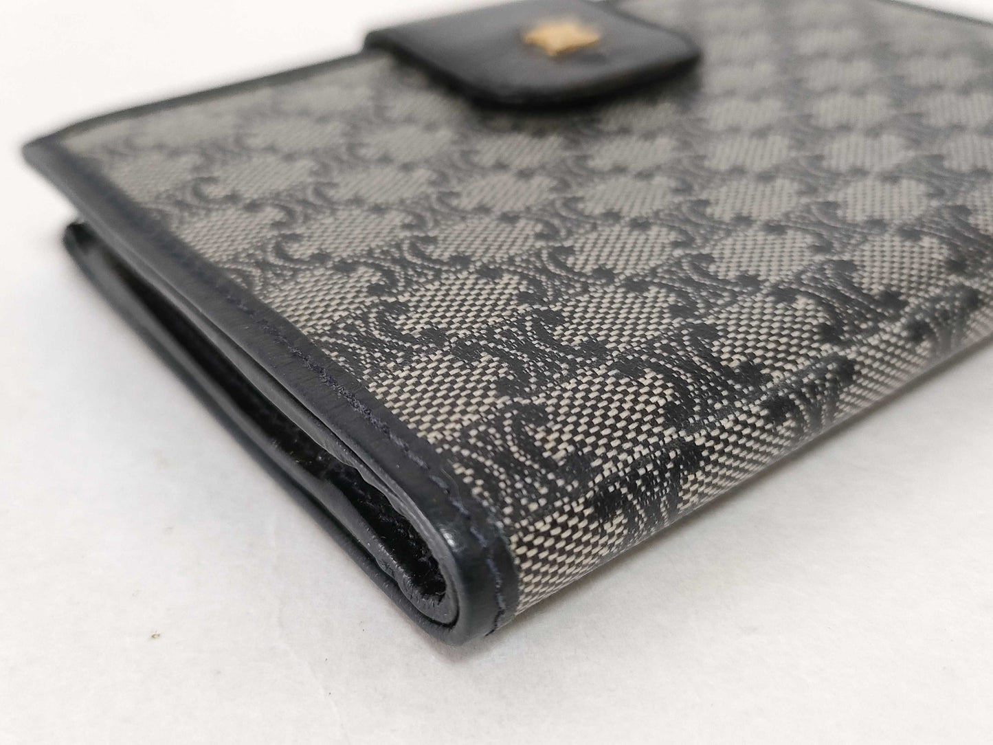 CELINE Macadam Triomphe Mouth Folding Wallet Wallet