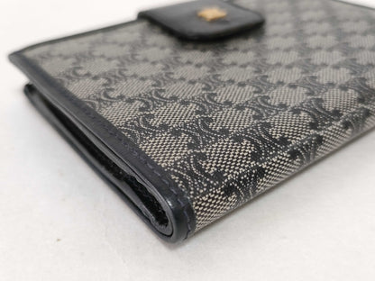 CELINE Macadam Triomphe Mouth Folding Wallet Wallet