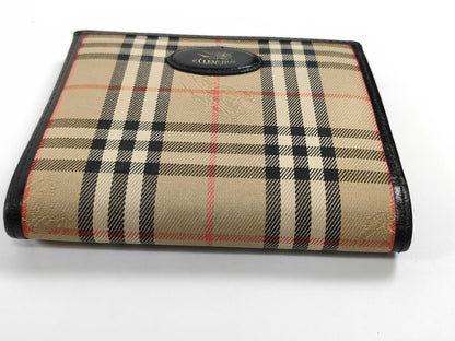 BURBERRY Check Wallet 2 Piece Wallet