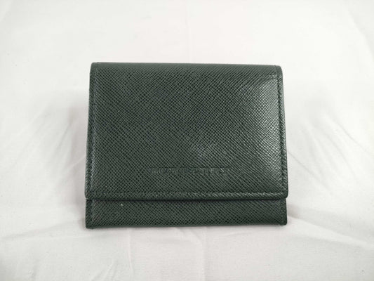 BURBERRY Leather Saffiano Leather Coin Case Coin Case