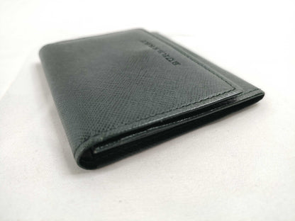 BURBERRY Leather Saffiano Leather Coin Case Coin Case