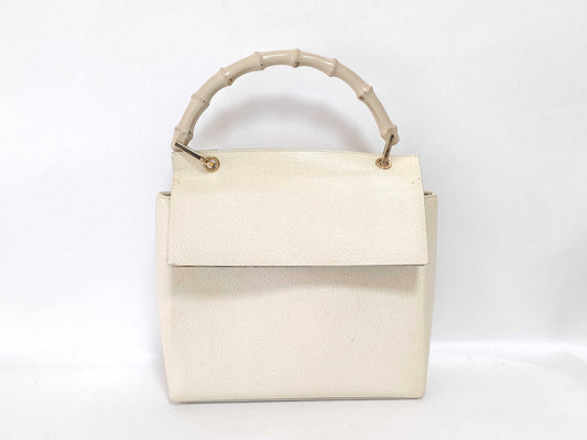 GUCCI Bamboo Gucci Bamboo Leather Handbag Handbag