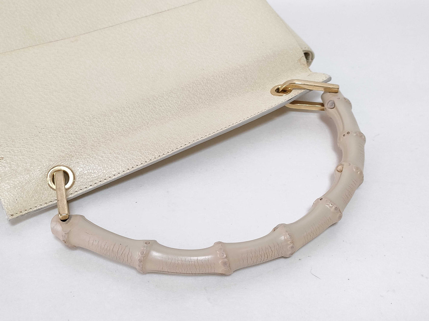 GUCCI Bamboo Gucci Bamboo Leather Handbag Handbag