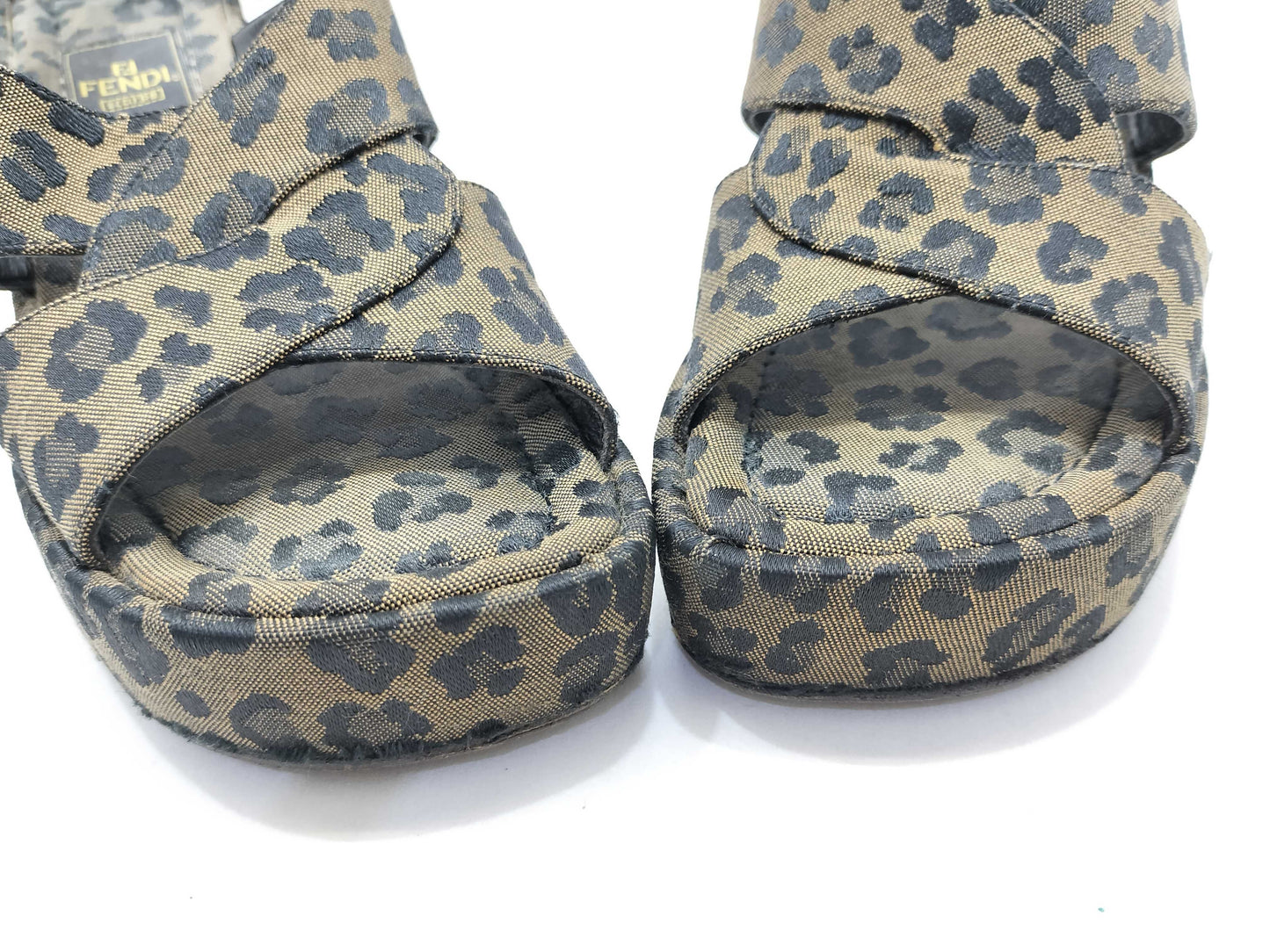 FENDI Fendi Leopard Sandals Sandals
