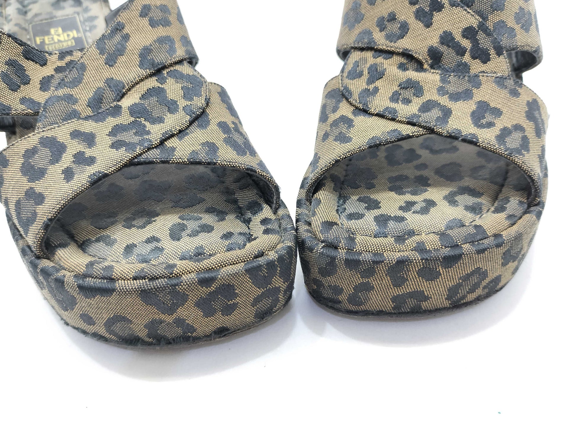 FENDI Fendi Leopard Sandals Sandals