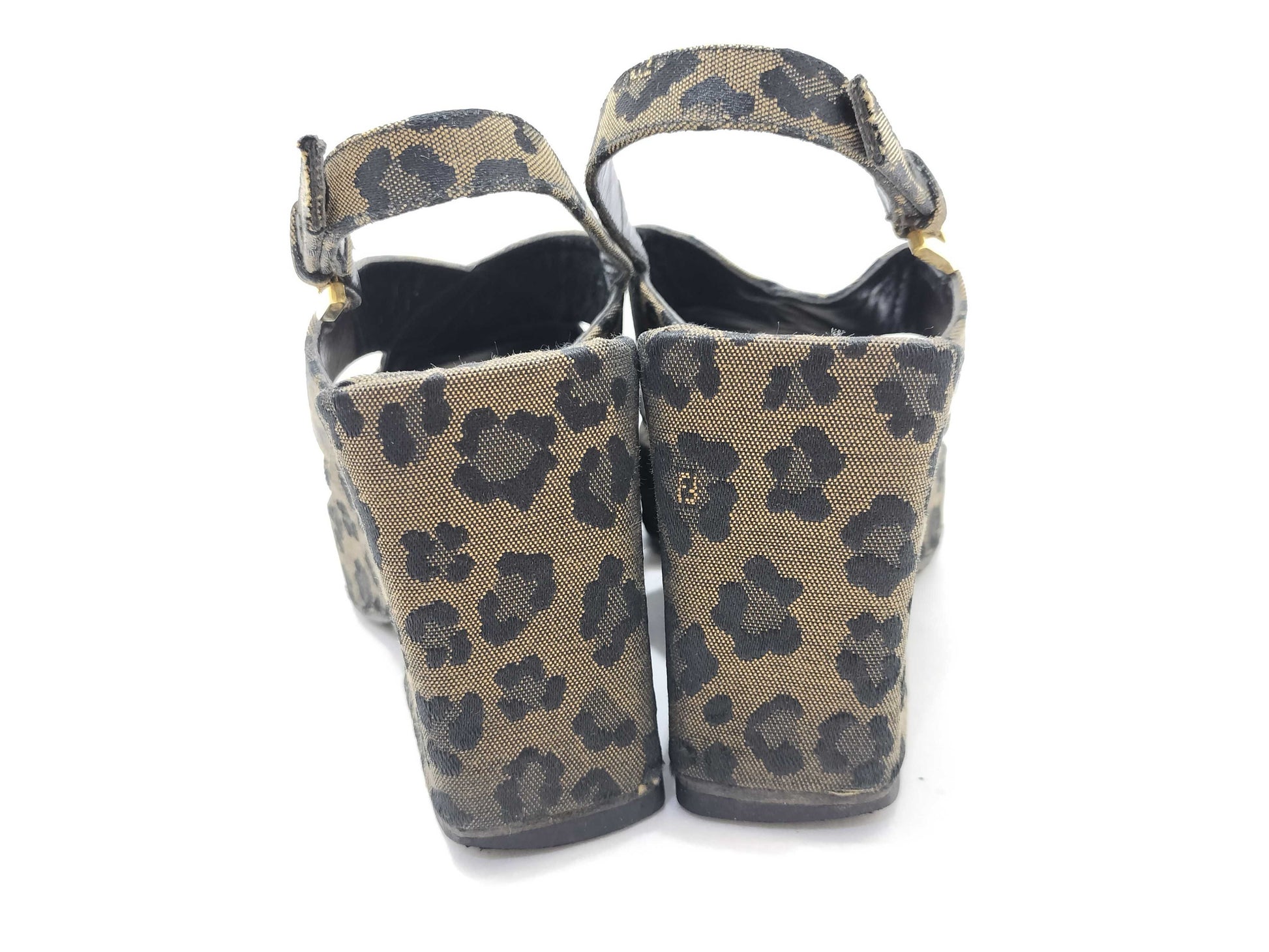 FENDI Fendi Leopard Sandals Sandals