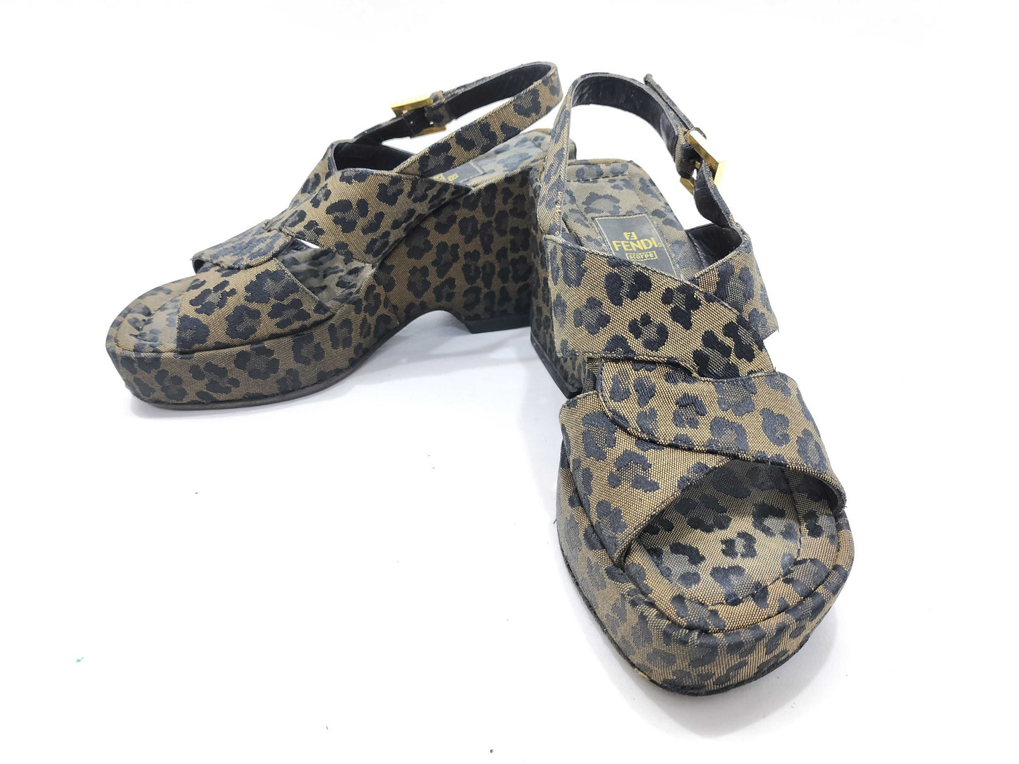 FENDI Fendi Leopard Sandals Sandals