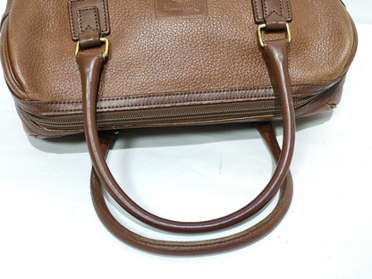 BURBERRY Leather Handbag Mini Boston Handbag
