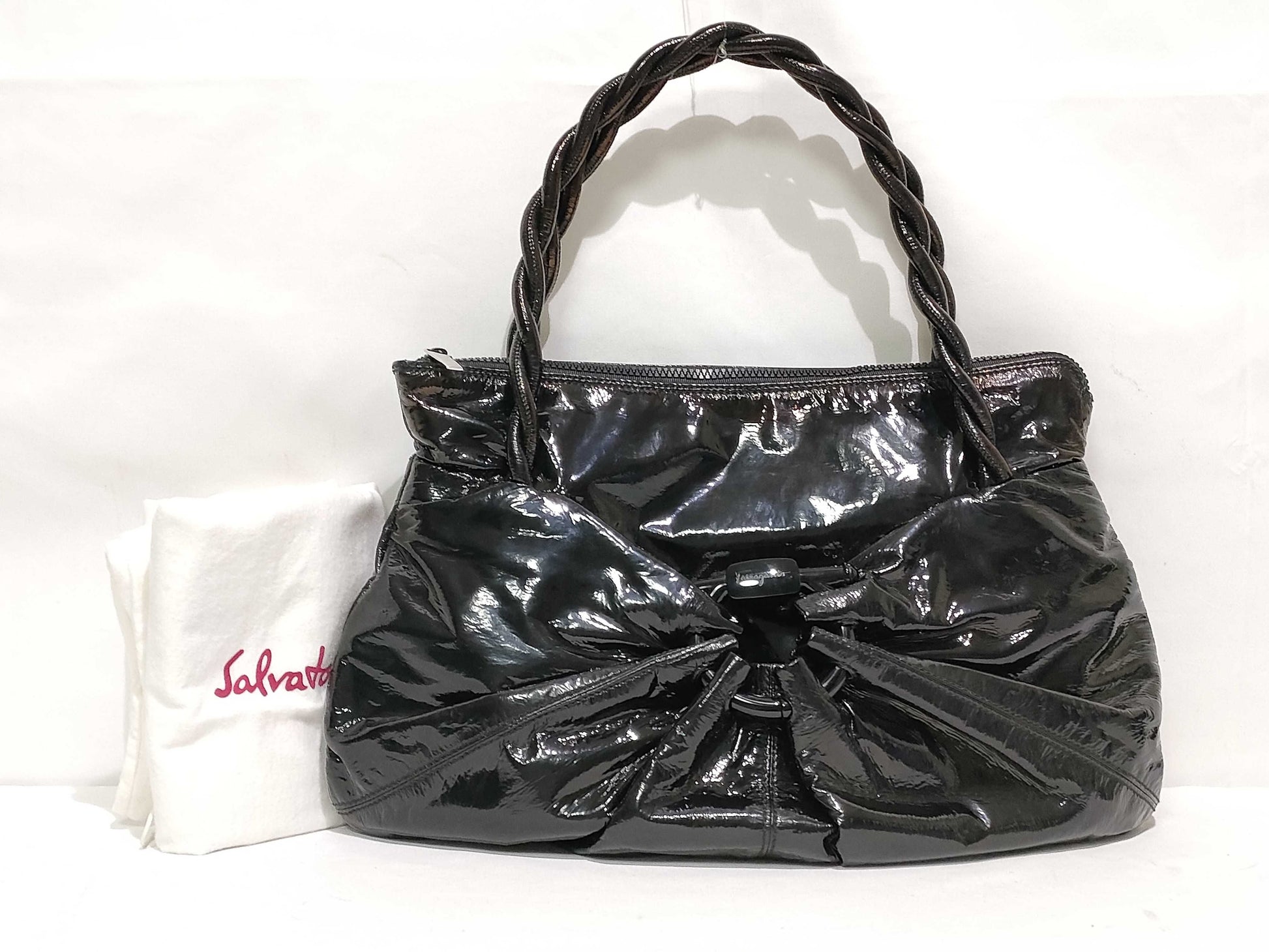 Salvatore Ferragamo Gancini Ferragamo Gancini Handbag One Shoulder Handbag