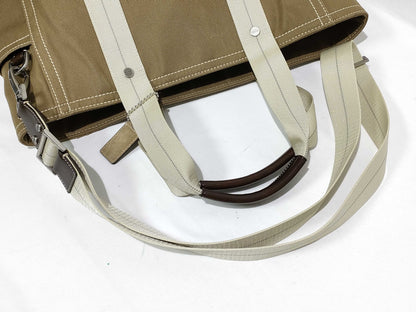COACH Tote Bag Business 2way Canvas Suede Tote Bag