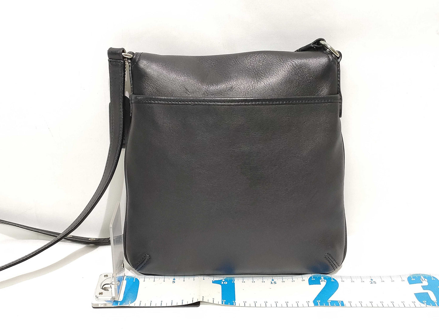 COACH Leather Shoulder Bag Black Shoulder Bag