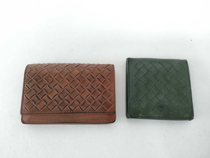 BOTTEGA VENETA Intrecciato Intrecciato Intrecciato Wallet 2 Coin Case