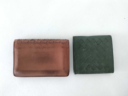 BOTTEGA VENETA Intrecciato Intrecciato Intrecciato Wallet 2 Coin Case