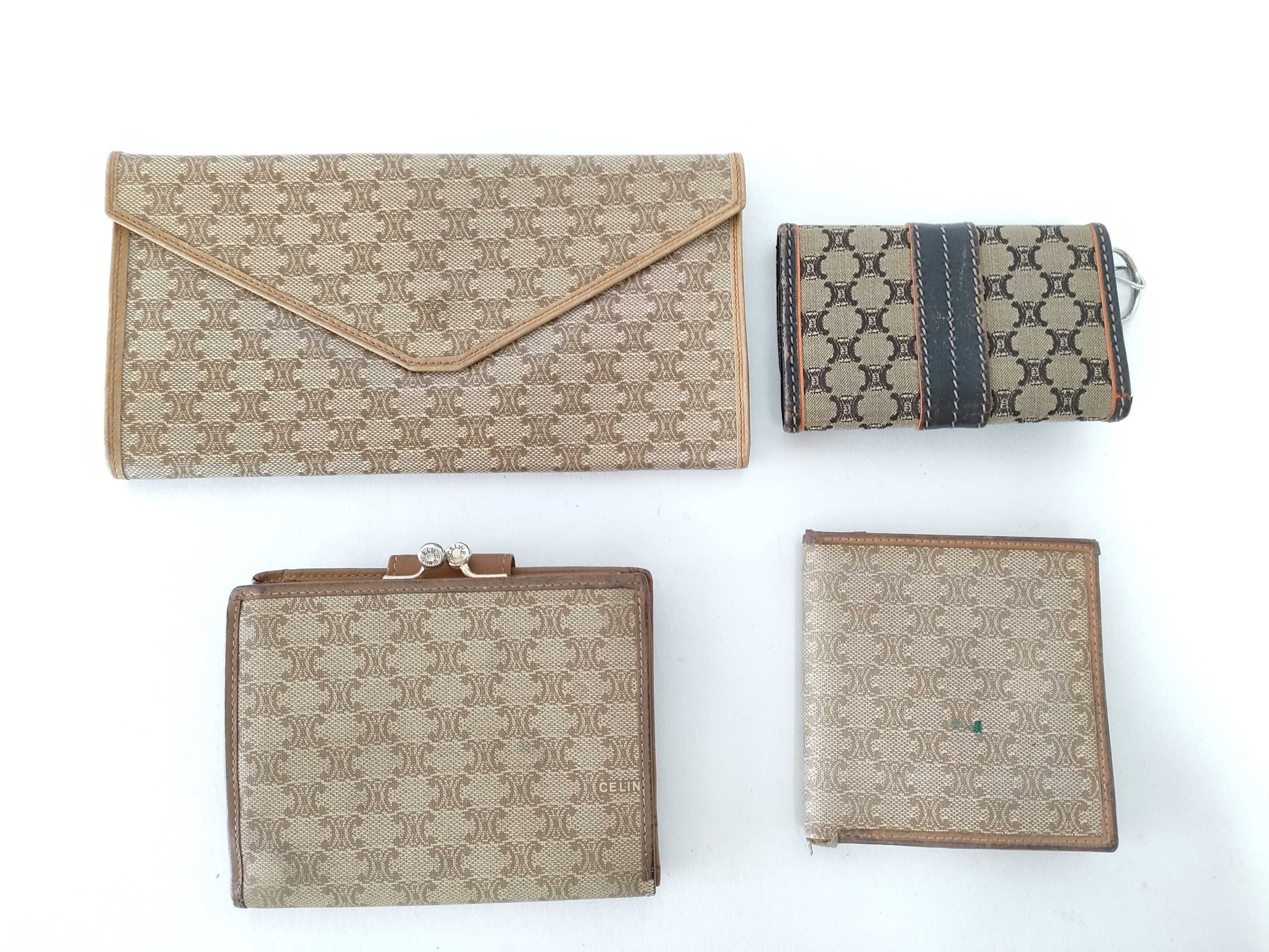 CELINE Macadam Wallet 4-Piece Wallet