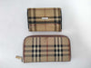 BURBERRY Check Wallet 2 Piece Wallet