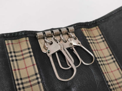 BURBERRY Check Wallet 5 Piece Wallet