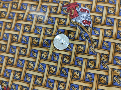 CELINE Triomphe logo button gold pattern set shirt pants other apparel