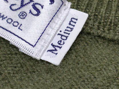 BURBERRY Knitted Wool Logo Top