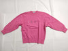 Yves Saint Laurent logo embroidered sweatshirt top
