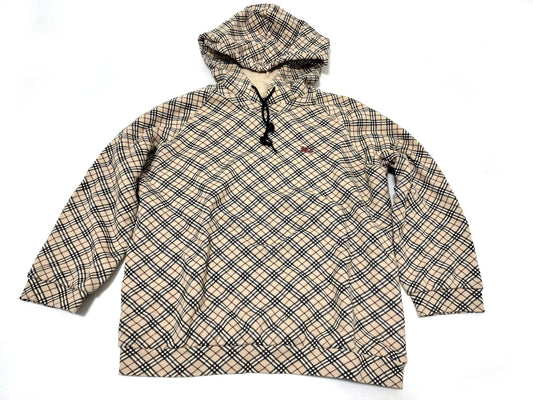 BURBERRY Blue Label BURBERRY BLUE LABEL Novacheck Hoodie Top