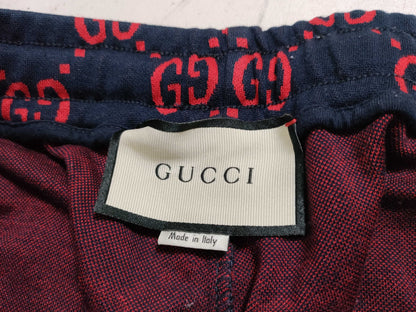 GUCCI GG print jersey pants