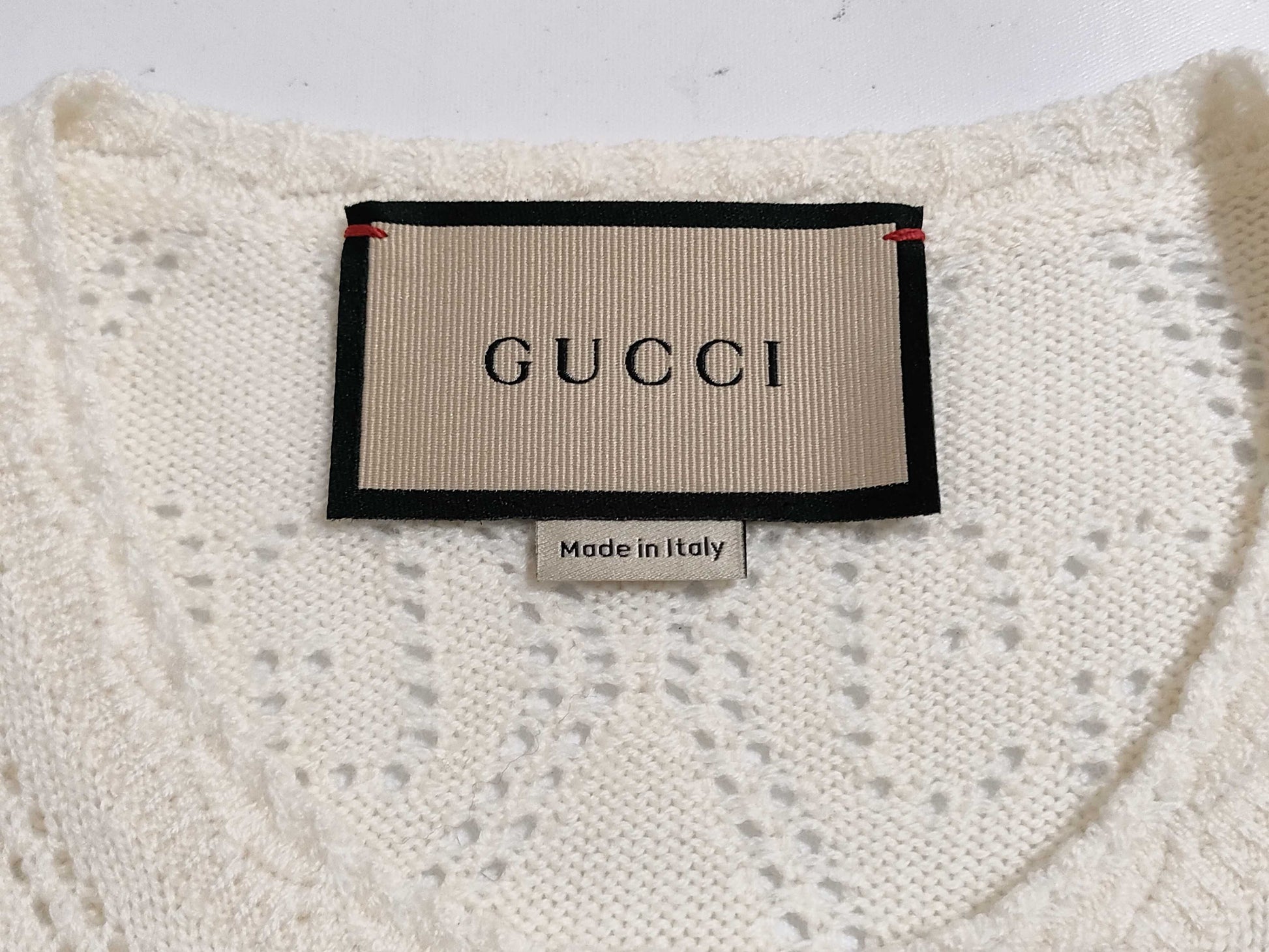 GUCCI GG pattern GG punching Gucci knit cardigan cardigan