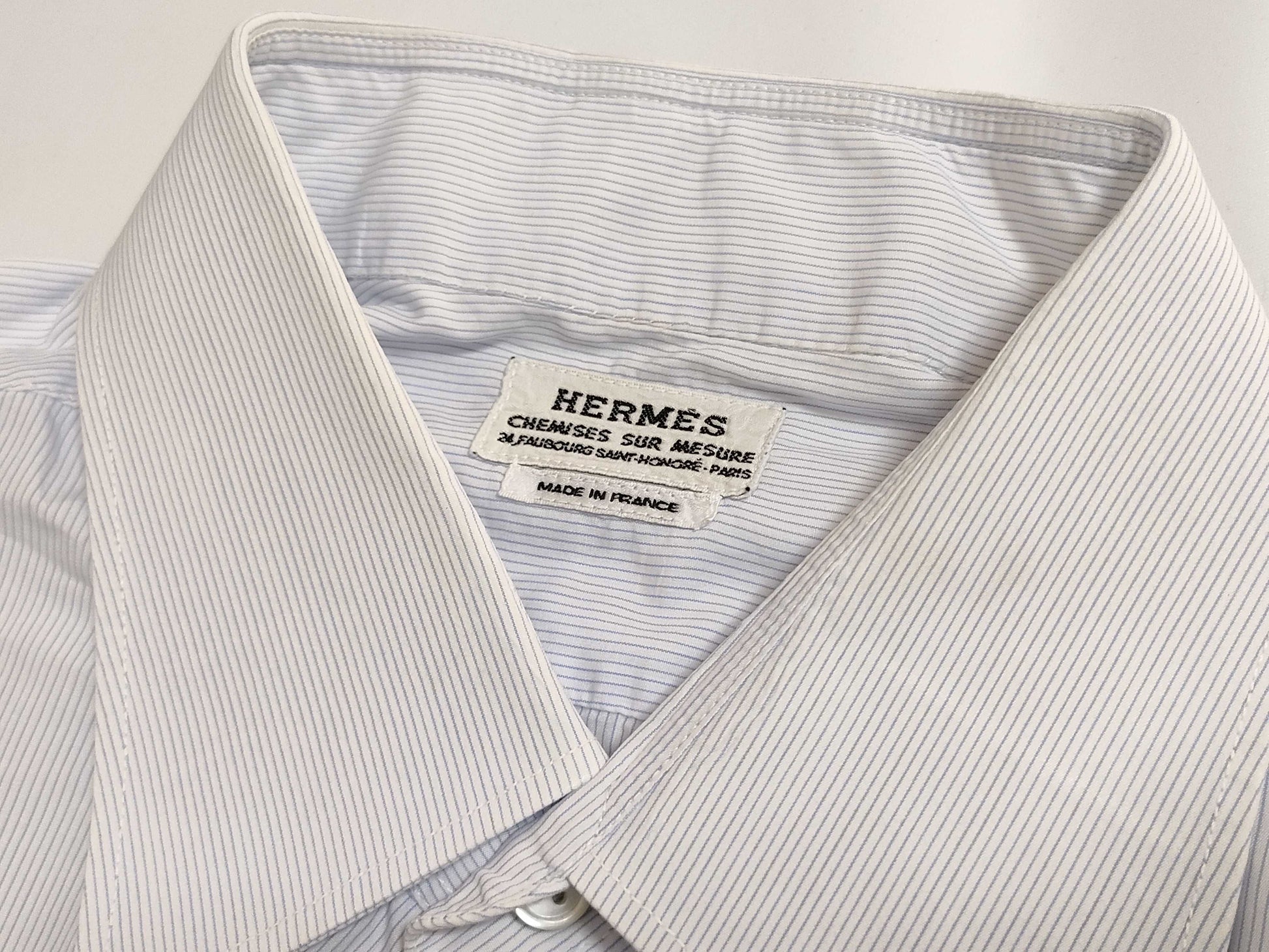 HERMES Men's Striped Shirt