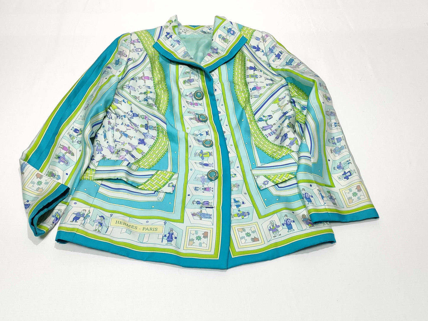 HERMES Silk Jacket Jacket