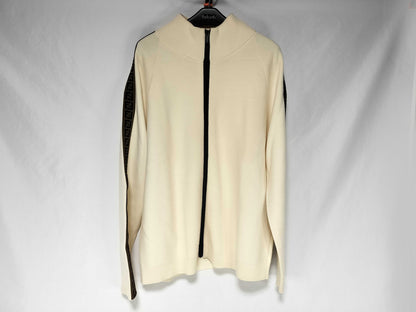 FENDI Men's FENDI Driver's Knit Zip-up Zucca Current Tag Tops