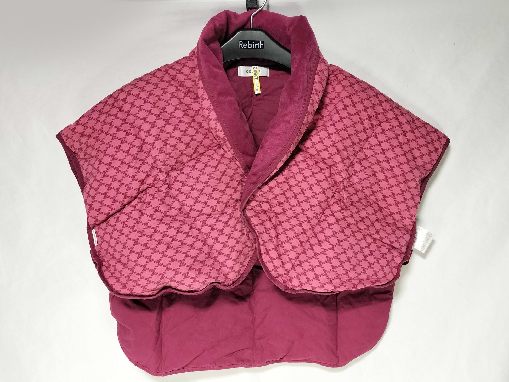 CELINE Phoebe Period CELINE Macadam Pattern Down Vest Phoebe Philo Other Apparel