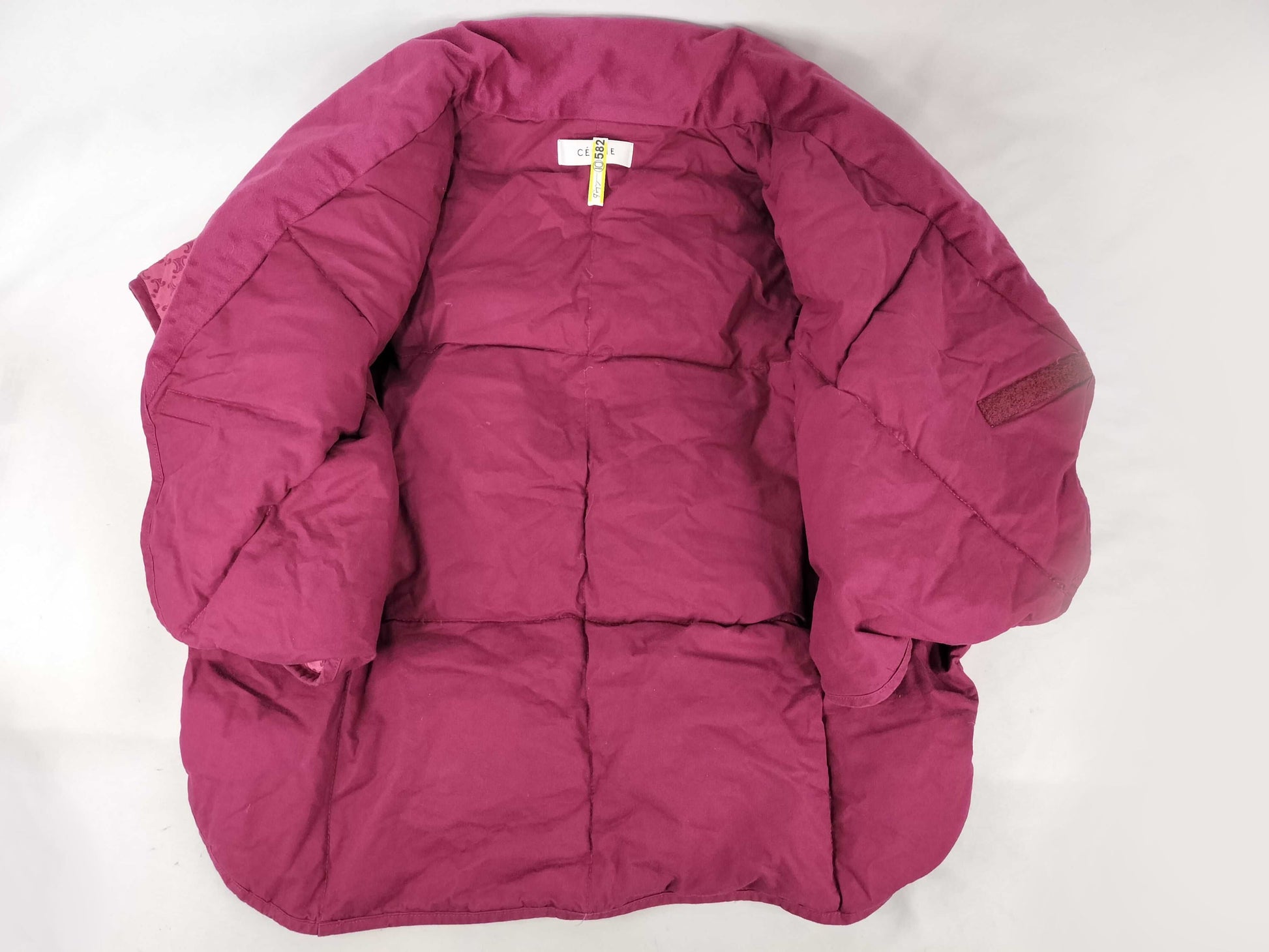 CELINE Phoebe Period CELINE Macadam Pattern Down Vest Phoebe Philo Other Apparel