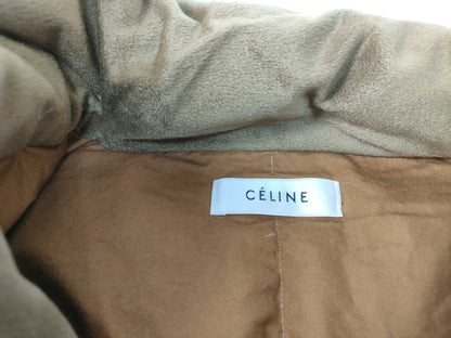 CELINE Phoebe CELINE Macadam Down Vest Phoebe Philo Brown Top